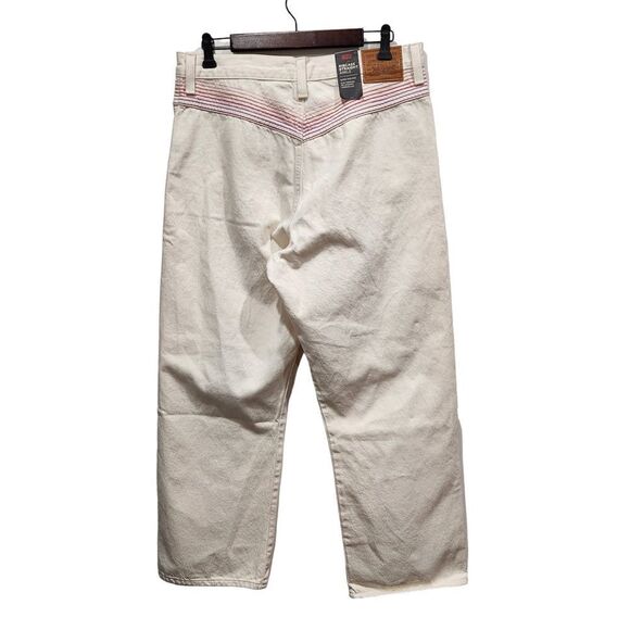 New! Levi's Chasing Rainbows Ribcage Straight Ankle Jeans, 32x27 - Picture 9 of 16